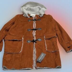 ANGVNS Womens XL Brown Faux Suede Rancher Jacket